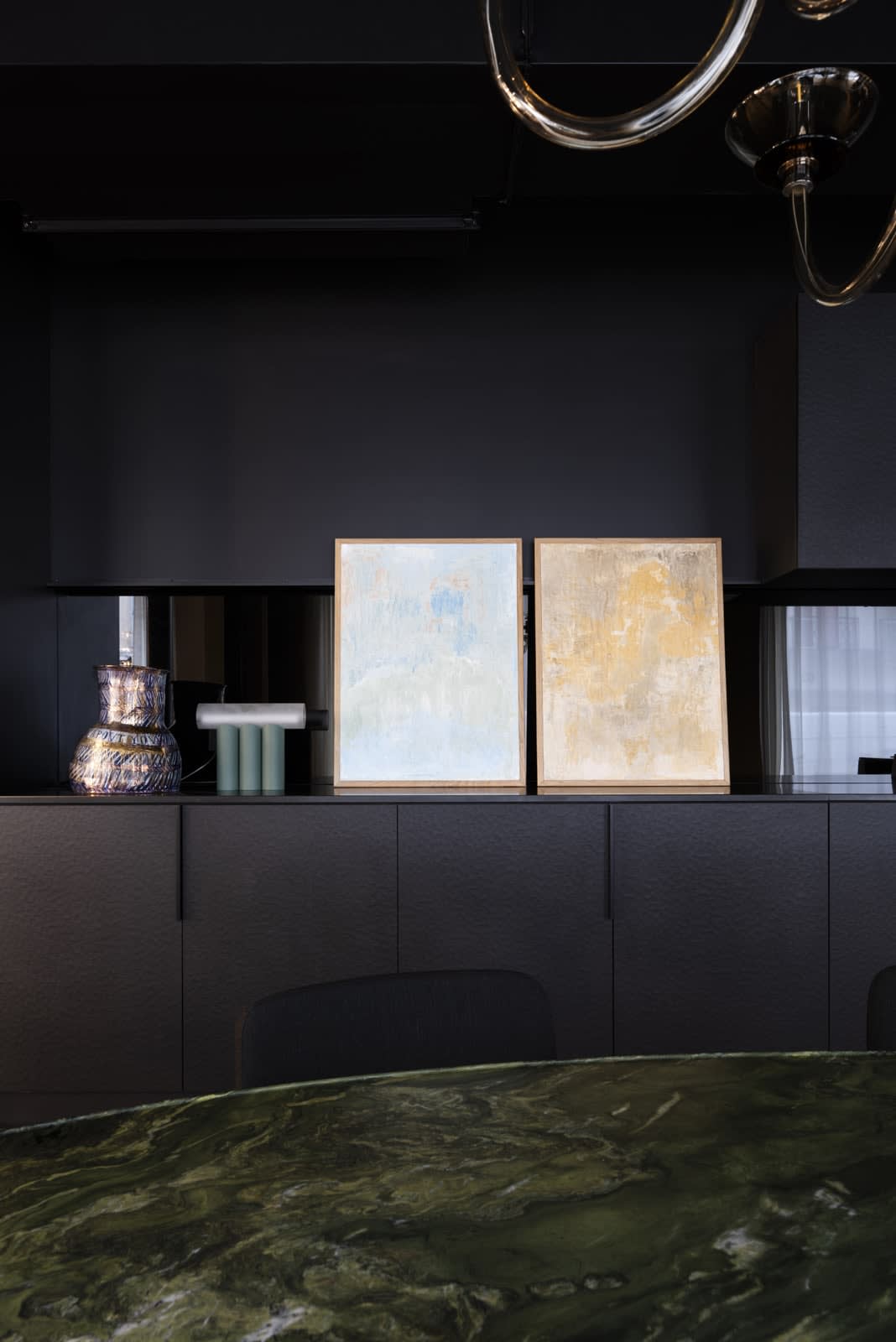 Elisa Bo, No 18 : Blue and Green on Coral