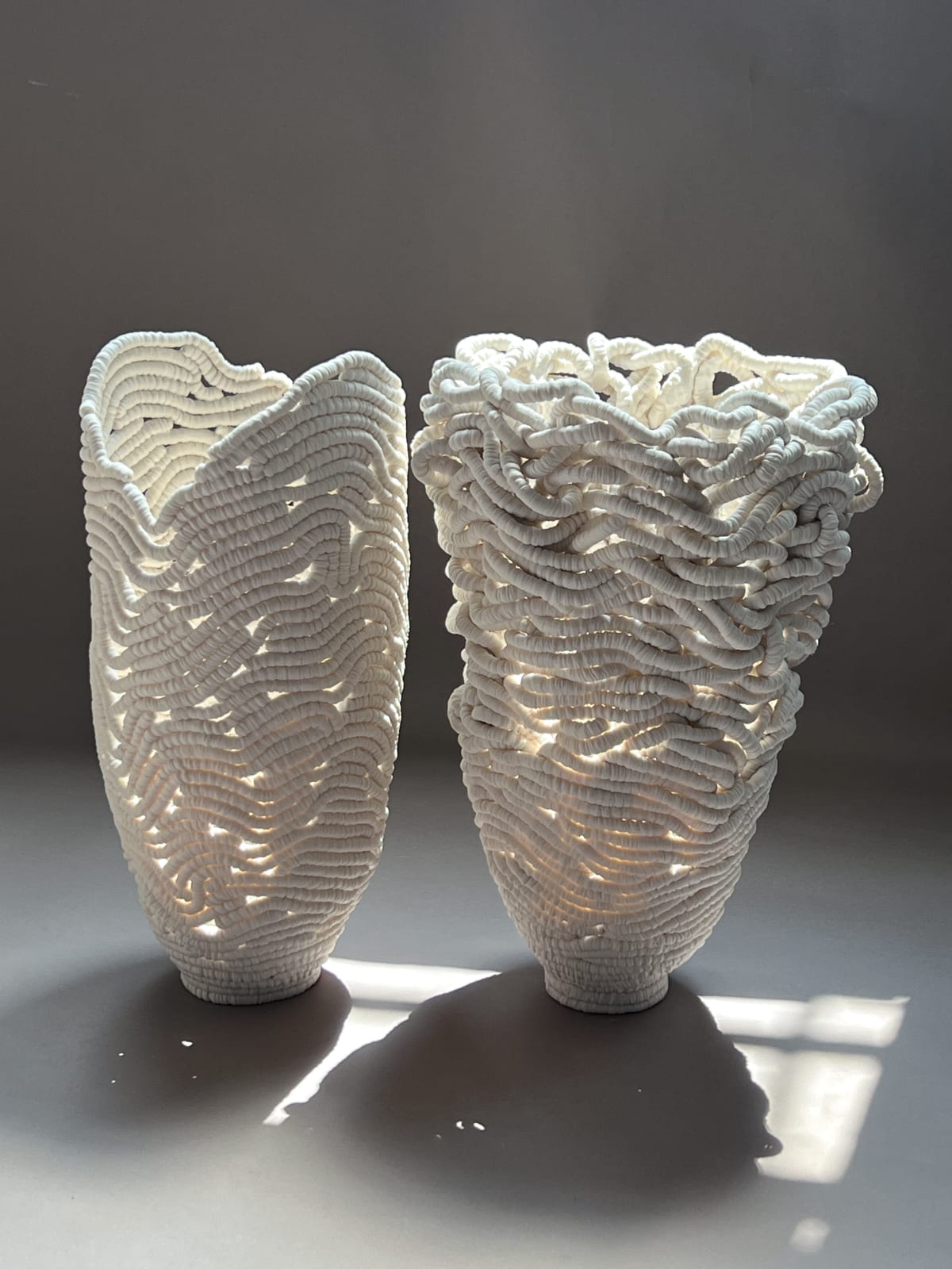 Leah Kaplan, Crewel Meander, 2024