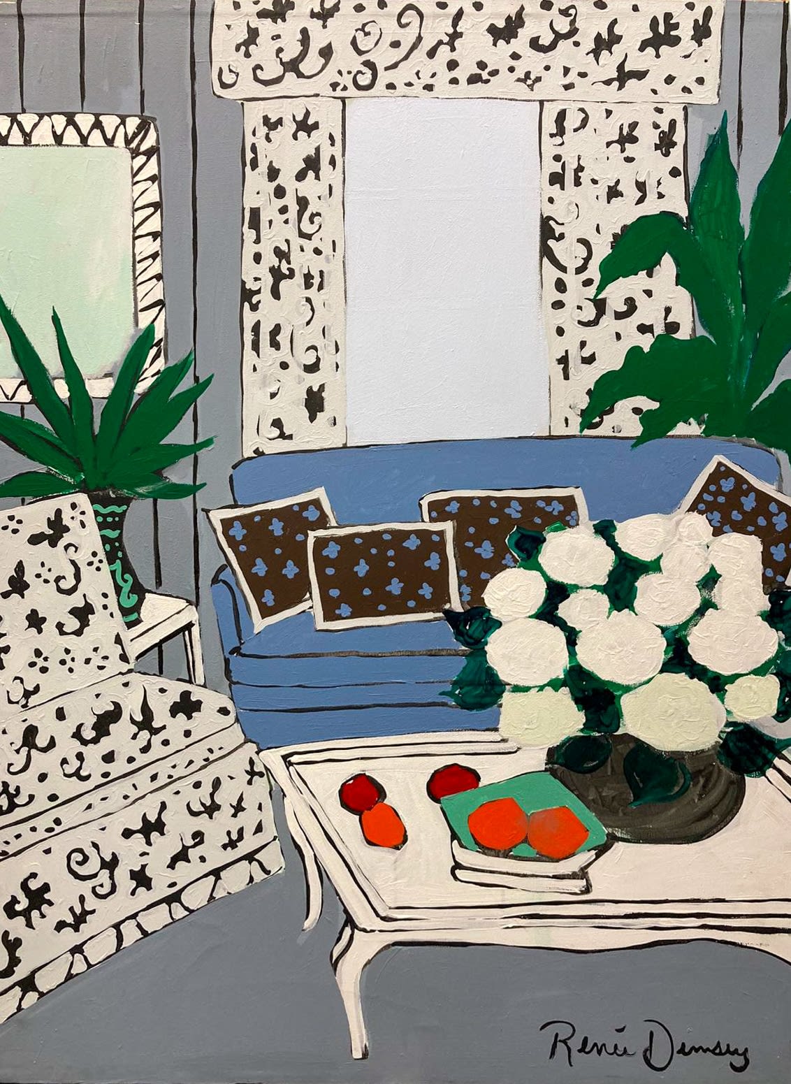 Renee Demsey, Bouquet Blanc, 2018