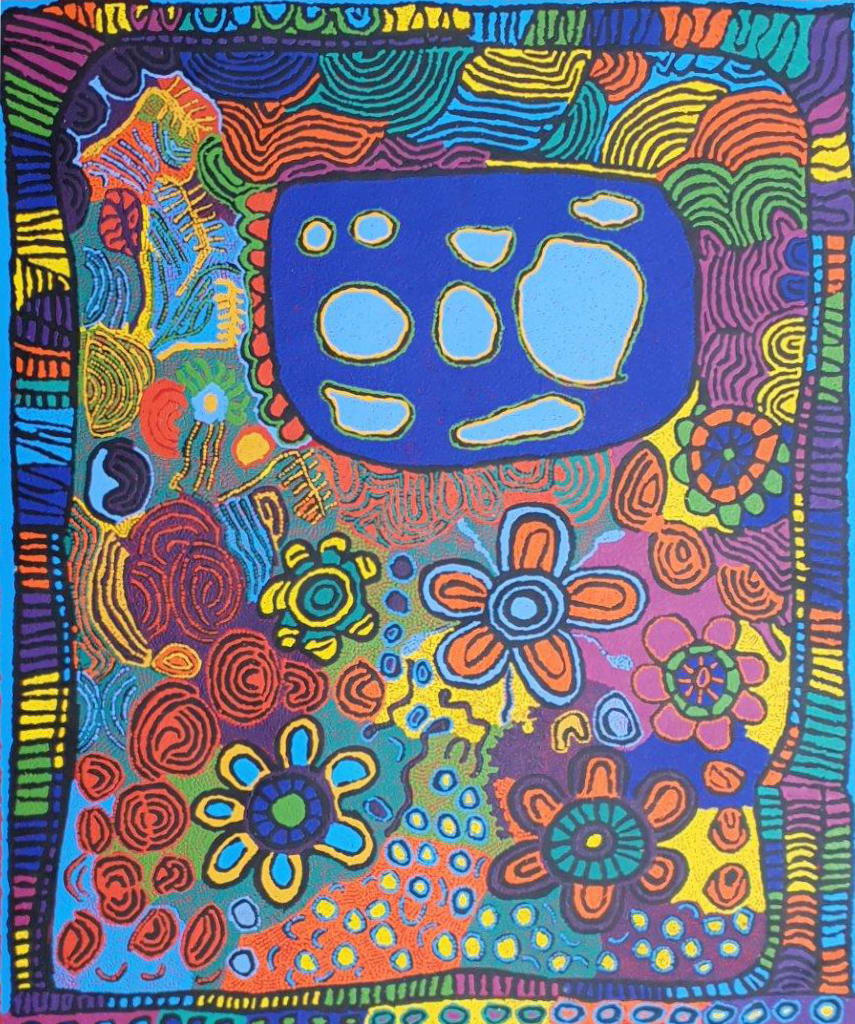 Maisie Campbell Napaltjarri, My Father's Country, 2004