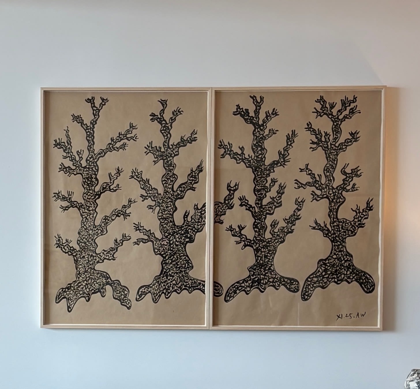 Antoine Wagner, Two Baobabs, 2025