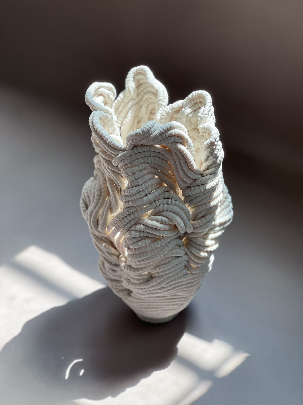 Leah Kaplan, Crewel Byzantium, 2024