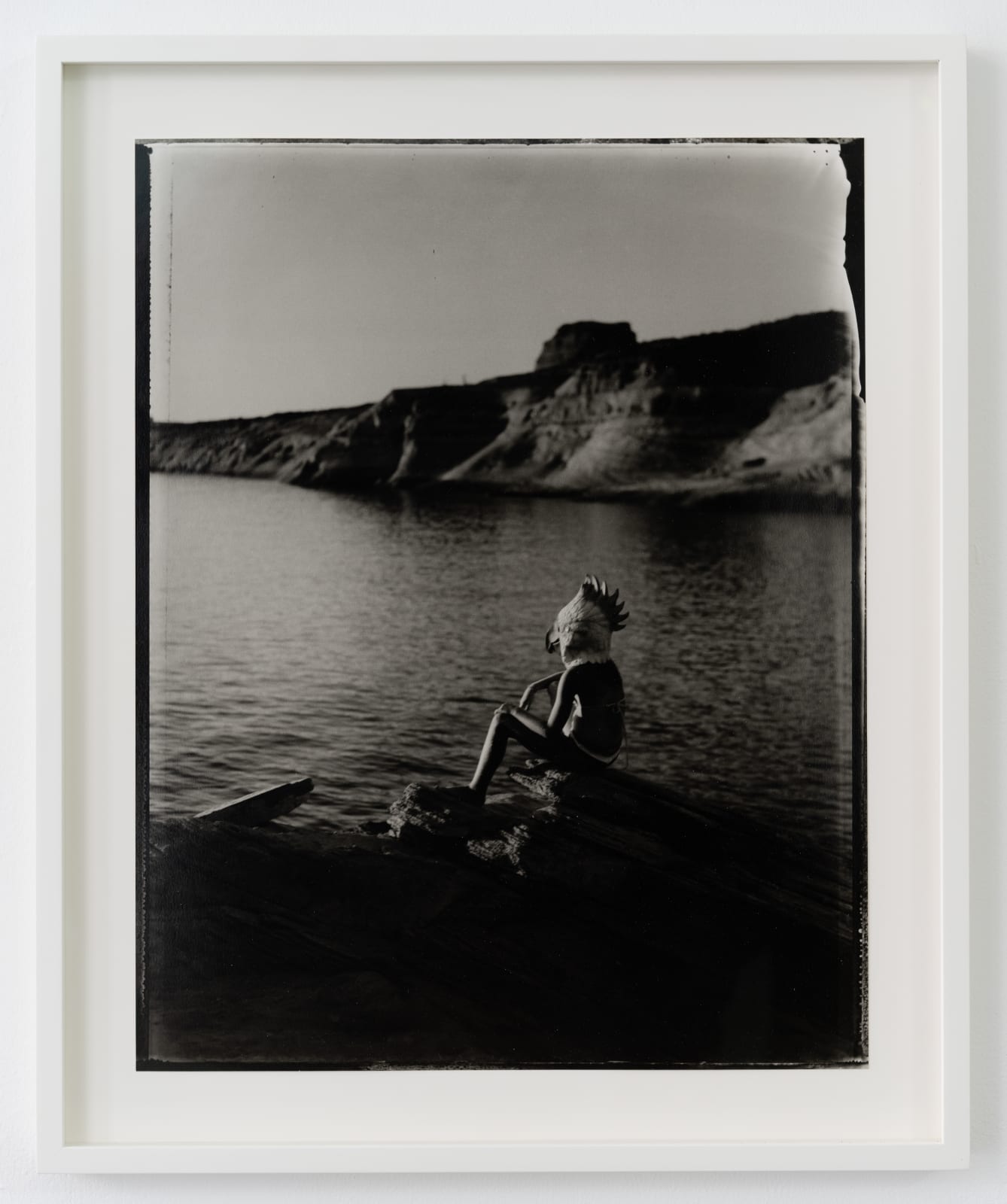 Lara Porzak, Contemplative Bird Girl, Summer, The Lake, 2011