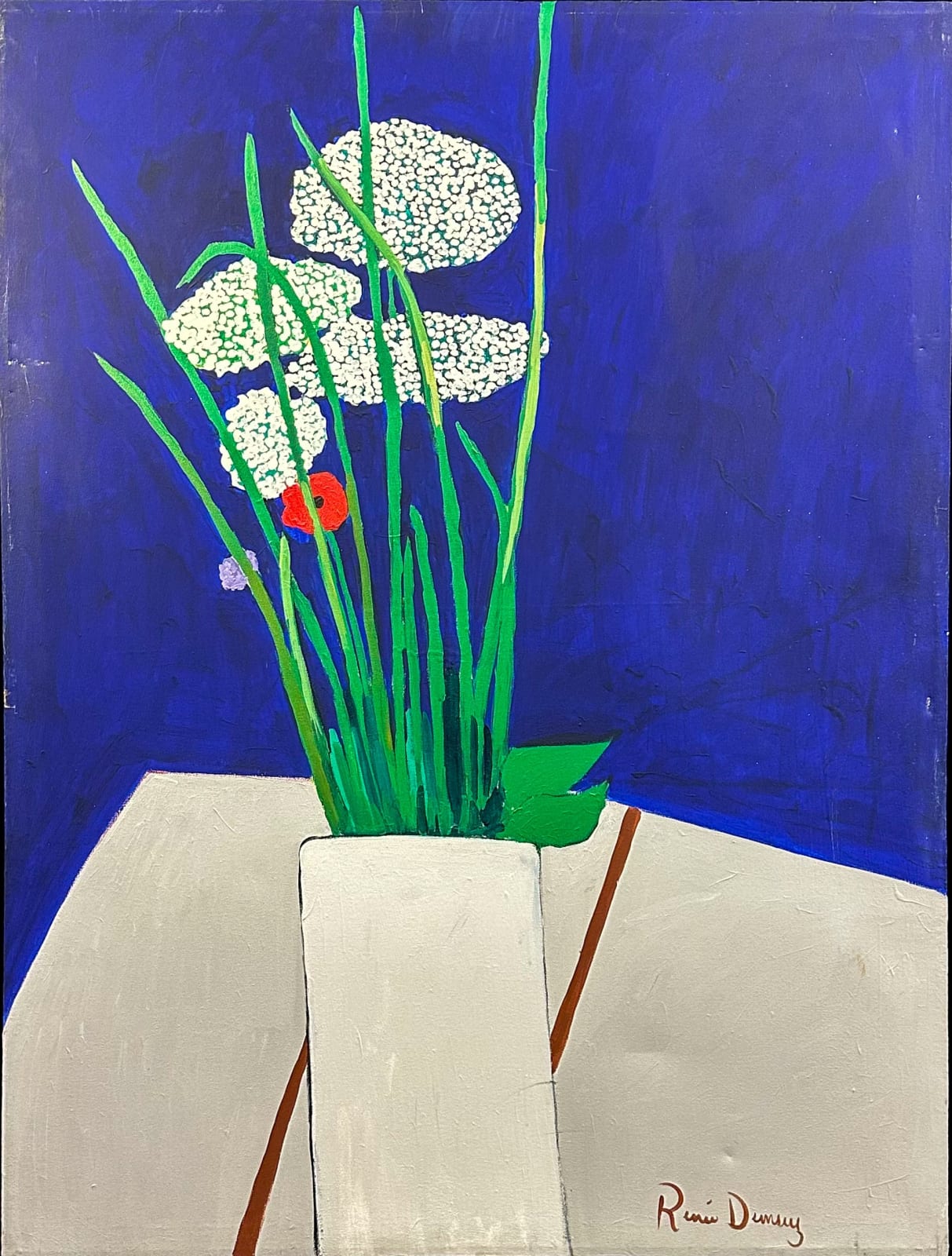 Renee Demsey, White Tablecloth