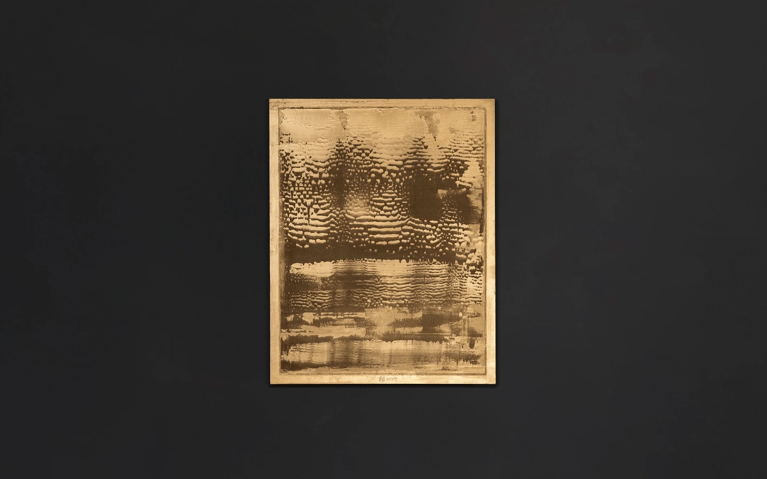 Pierre Bonnefille, Bronze Painting 166, 2022