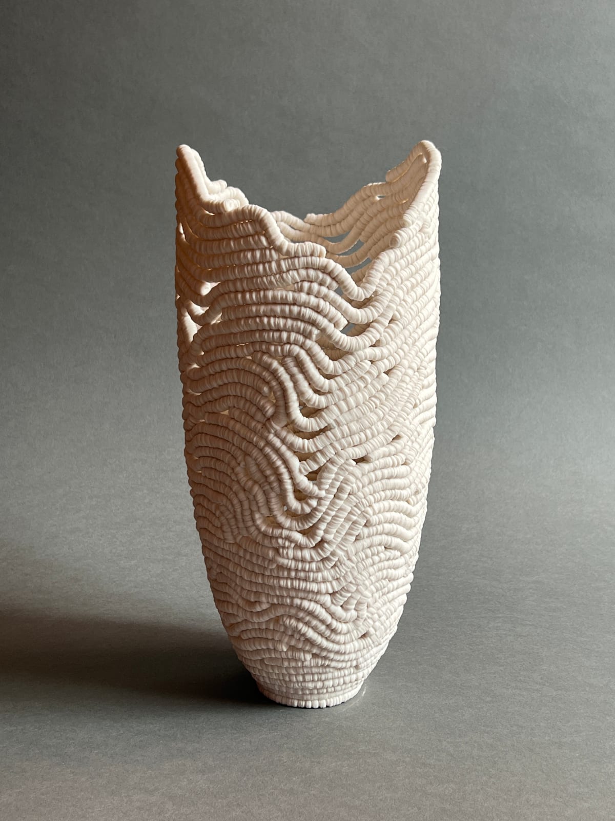 Leah Kaplan, Crewel Meander, 2024