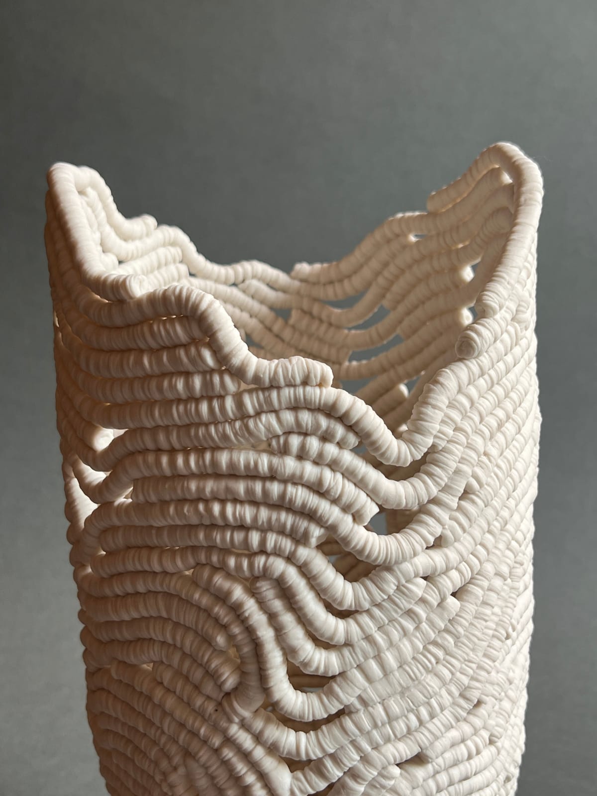 Leah Kaplan, Crewel Meander, 2024