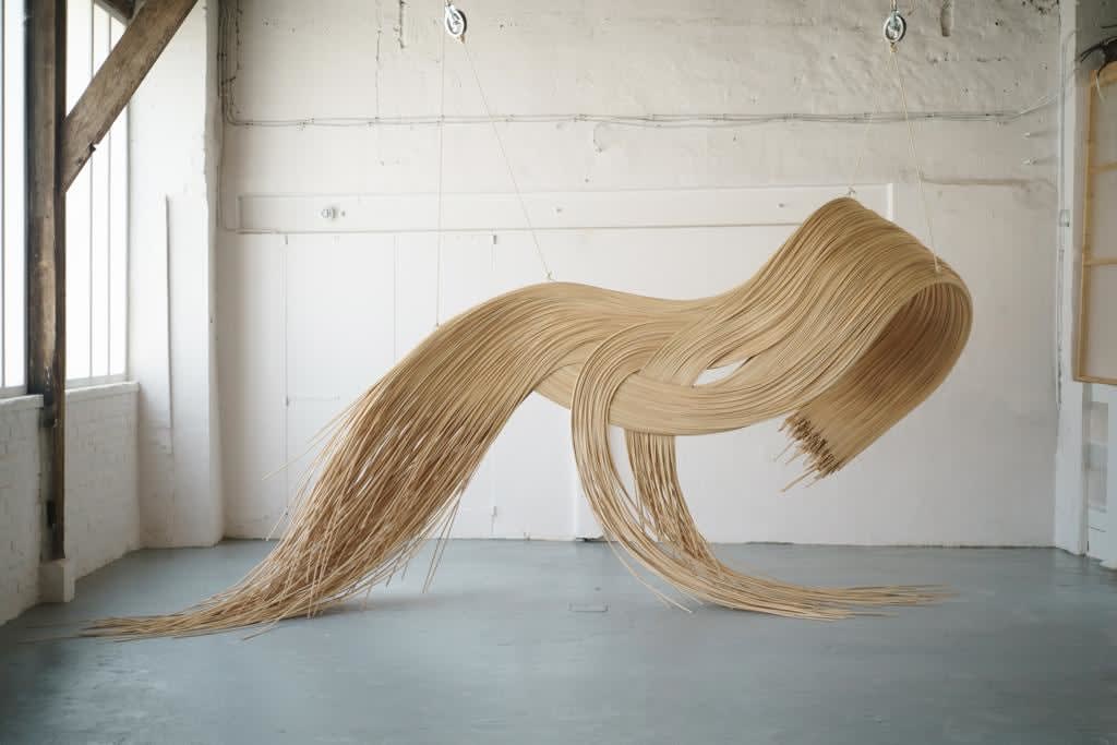 Aurelie Hoegy, Wild Fibers Tapestry