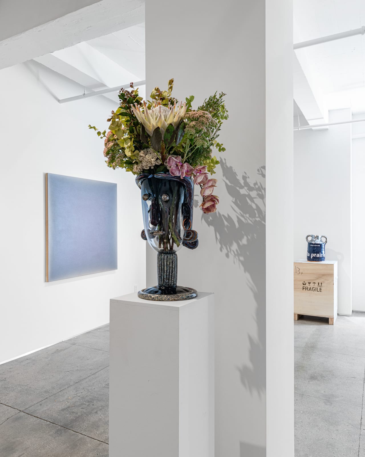 Hugh Findletar, Primitivo woman with classic column neck, 2024