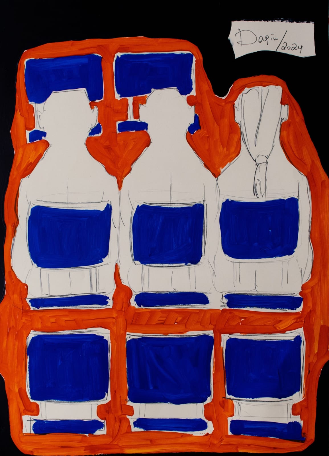 Dagim Abebe, Collective Togetherness III, 2024