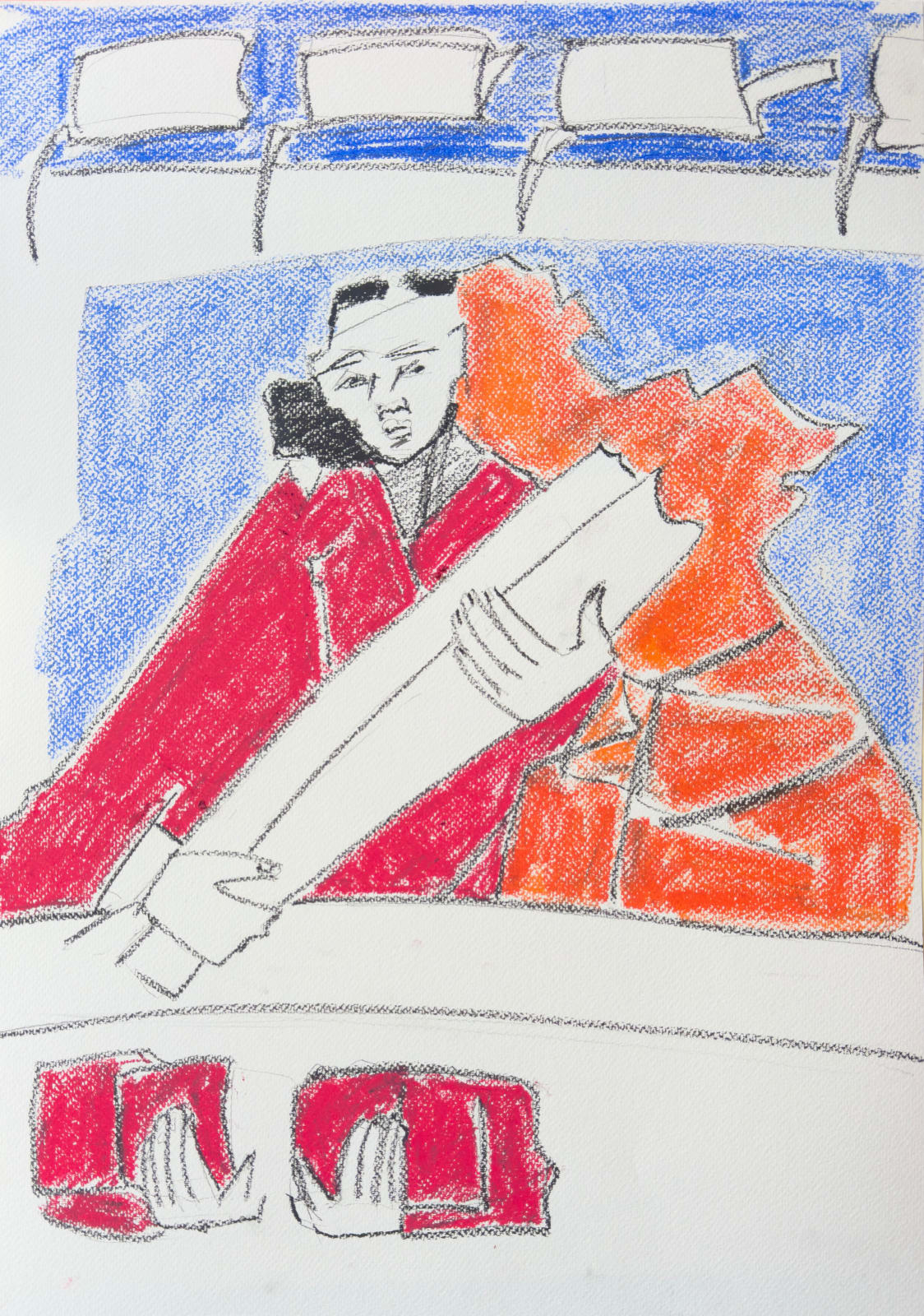 Dagim Abebe, Cartographies of the Collective IV, 2025