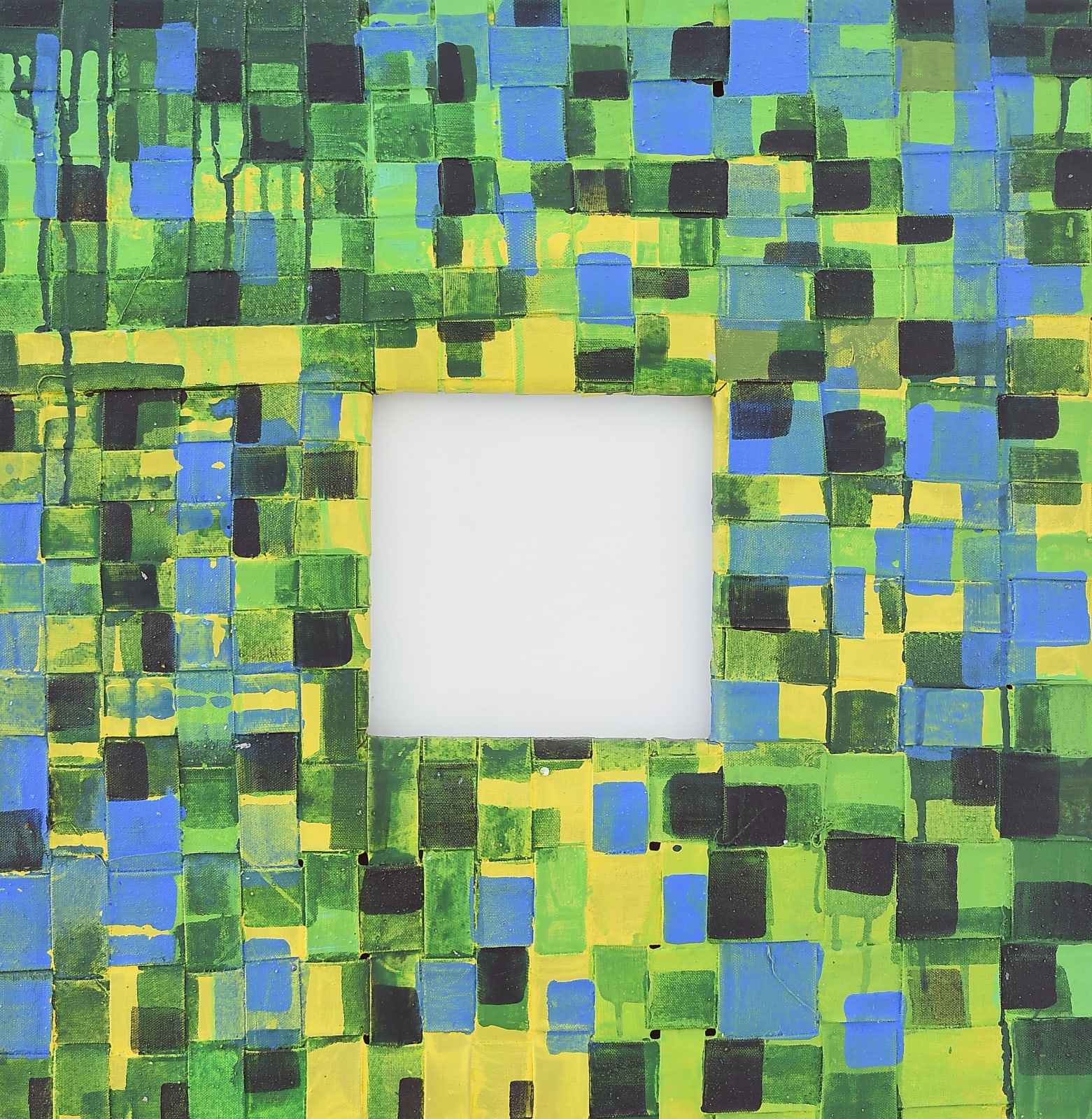 Engdaget Legesse, Green and square, 2021