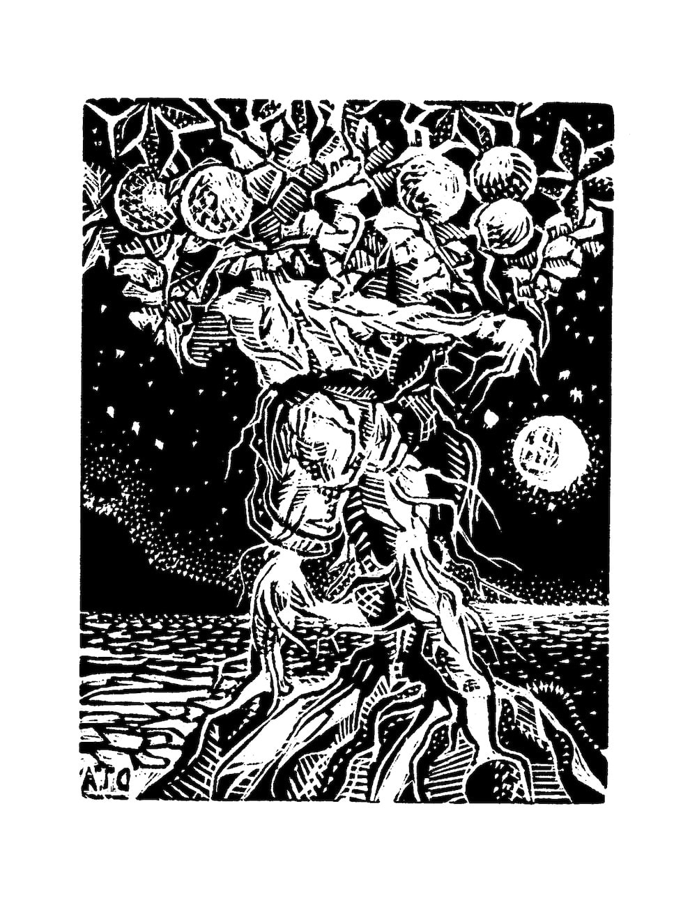 Anne Desmet R.A., Mandrakes, 1984