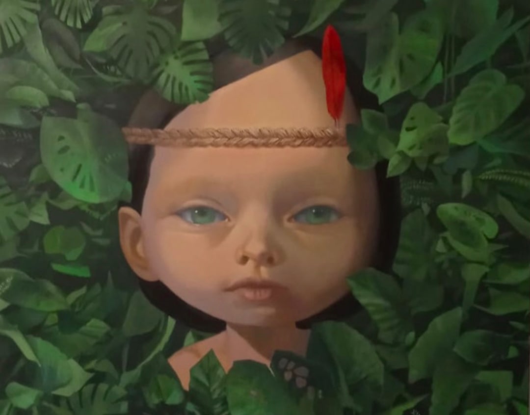 Alberto Echegaray Guevara (Cayman), Amerindian (EYES FROM AMAZONAS), 2022