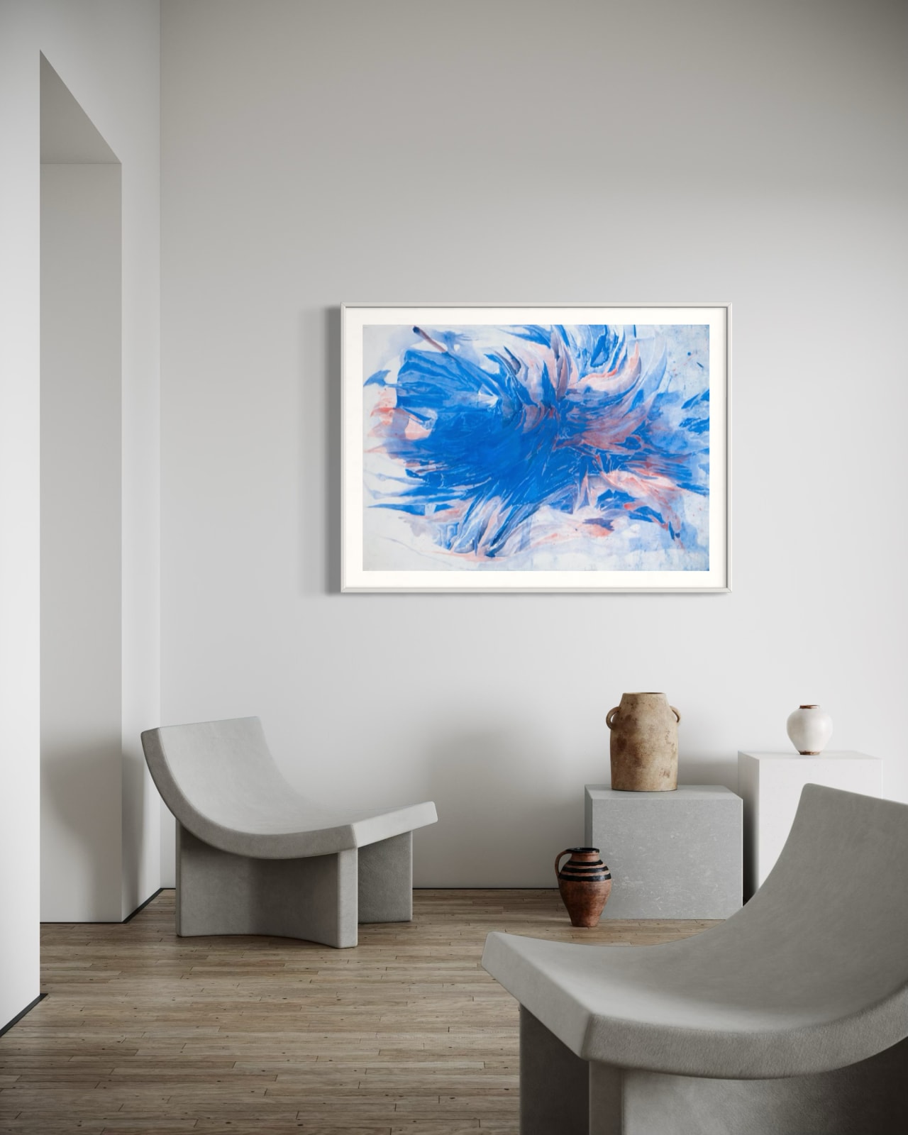 Coty Cisne, Blue Implosion, 2015