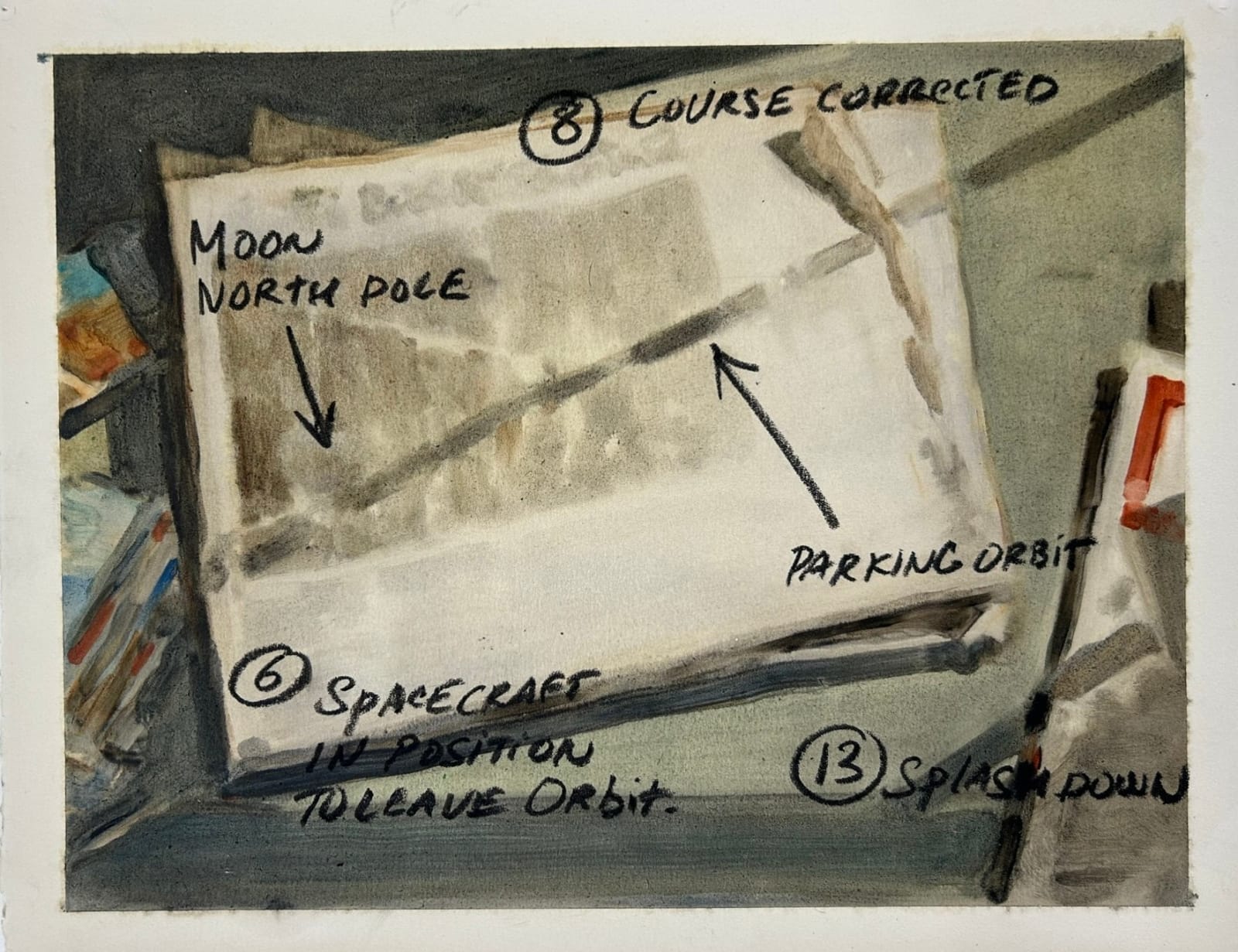 Aurélien Couput, Untitled (Newspaper), 2023