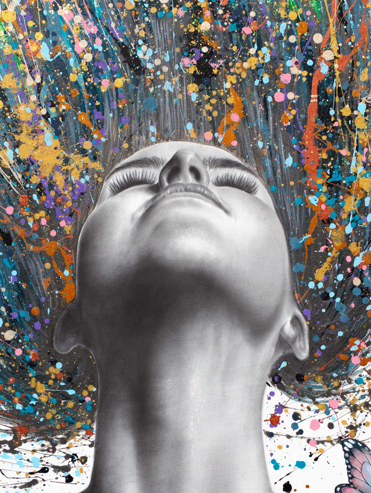 Ashvin Harrison, Chapter of the Infinite Self (Original Hand Painting), 2025