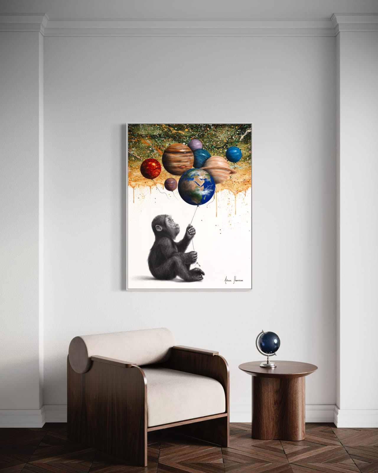 Ashvin Harrison, Key To The World (Original Hand Painting), 2025