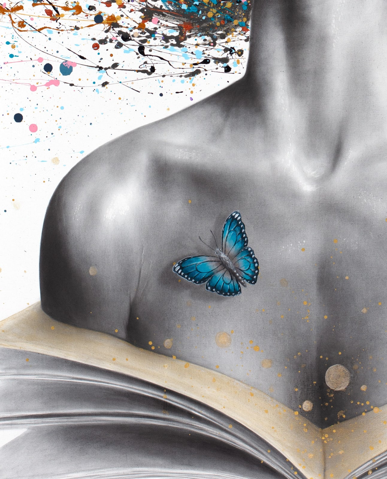 Ashvin Harrison, Chapter of the Infinite Self (Original Hand Painting), 2025