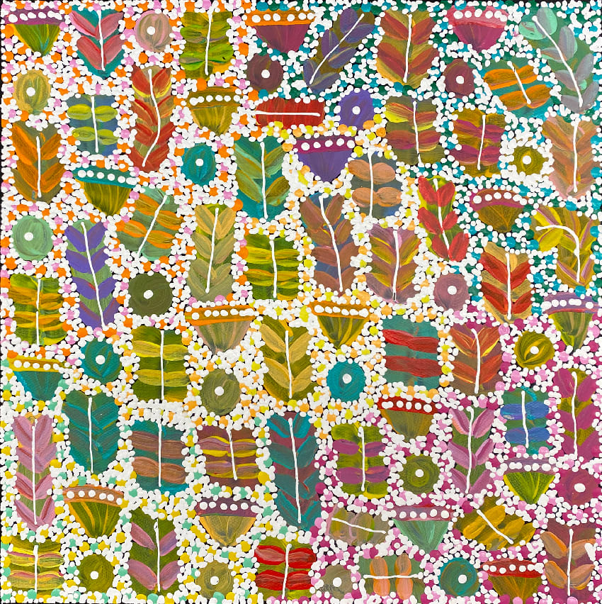 Bush Medicine by Joycie Morton Petyarre, 2025