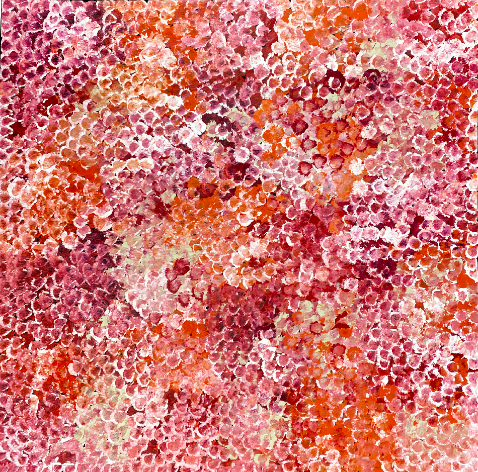 Bush Plum Dreaming by Belinda Golder Kngwarreye, 2025