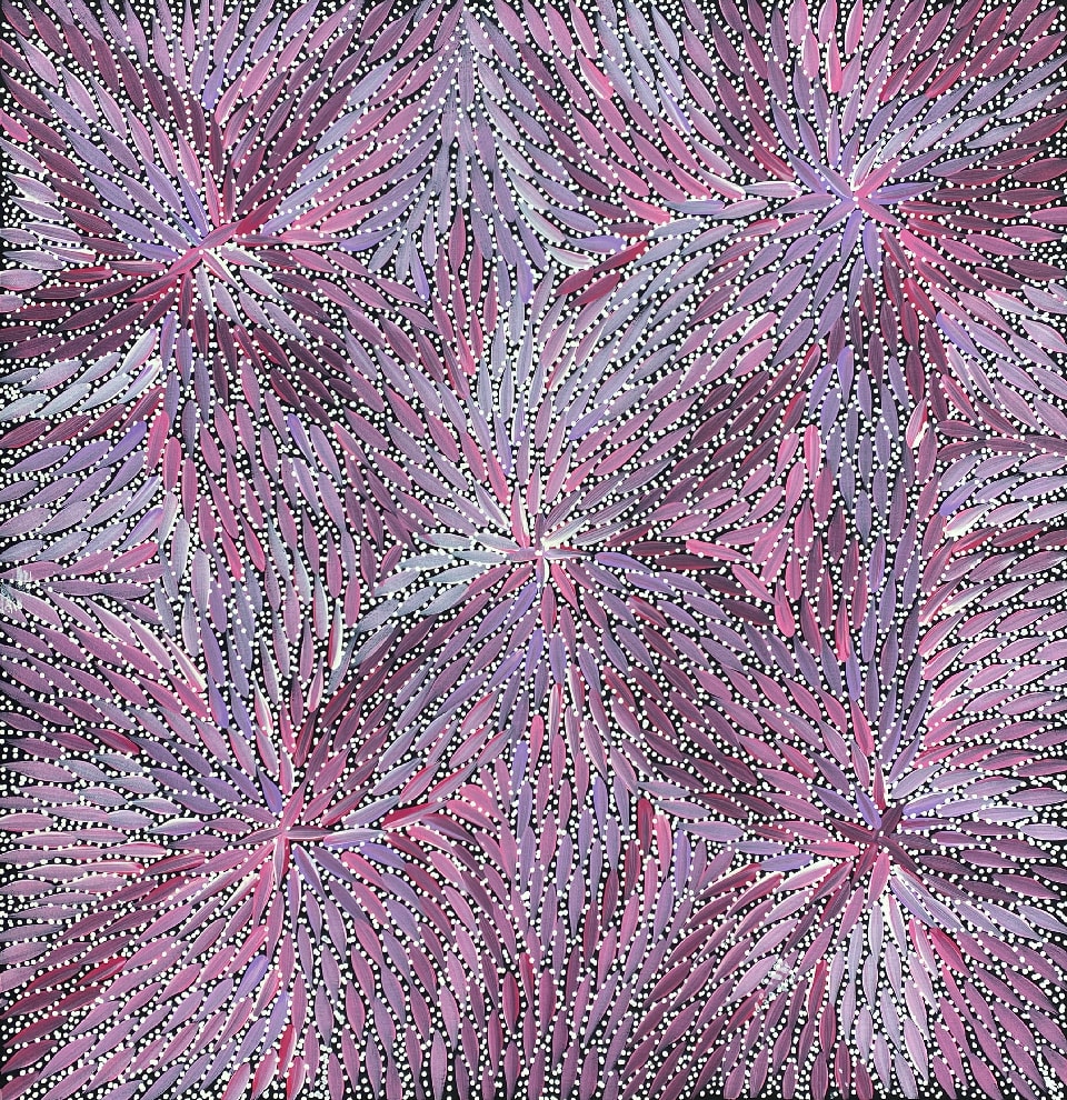 Bush Medicine Leaves by Bernadine Kemarre Johnson, 2025