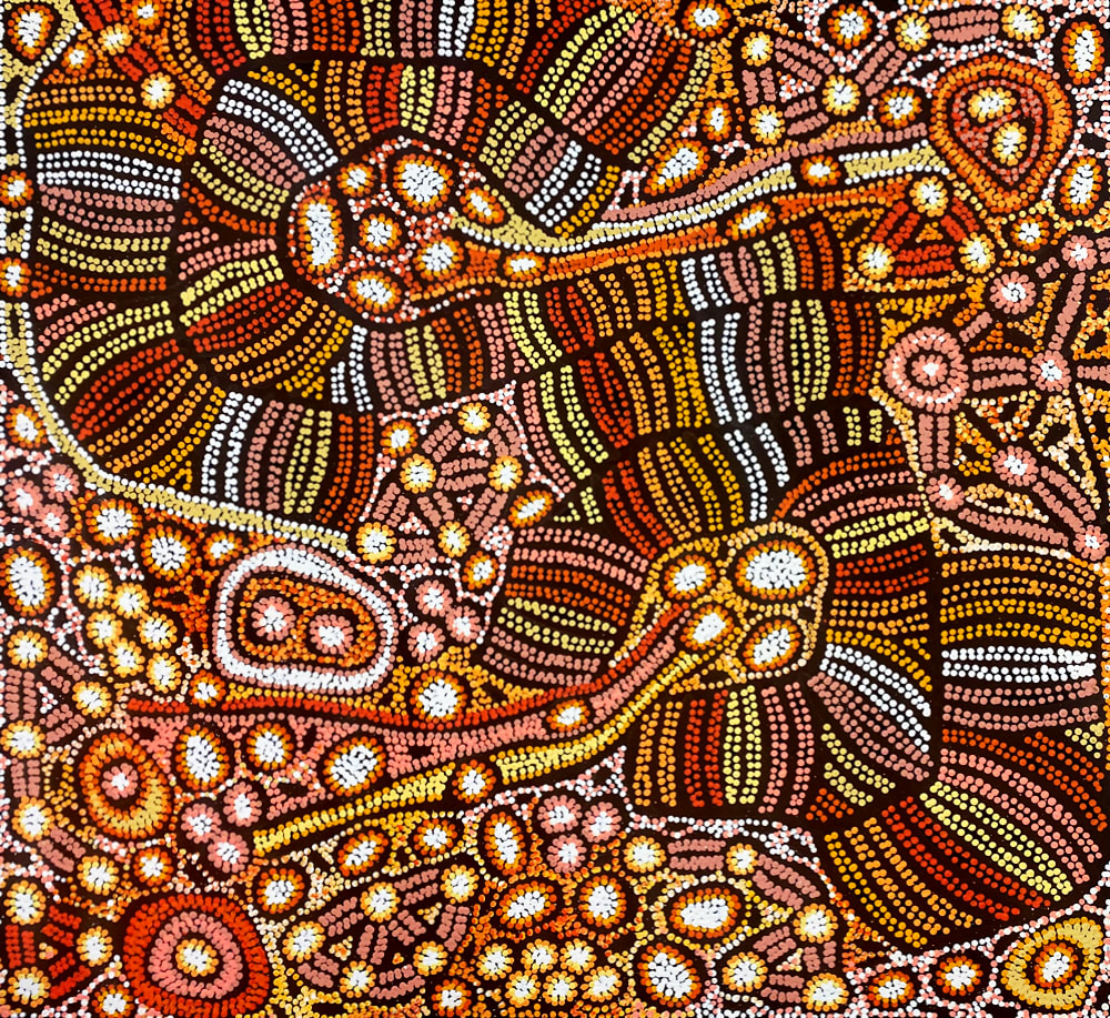 Bush Raisin Dreaming by Esther Bruno Nangala
