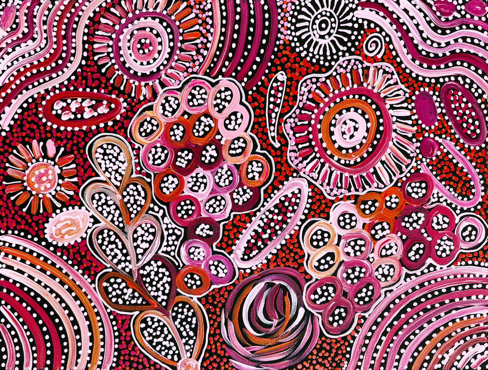 Janet Golder Kngwarreye, My Country by Janet Golder Kngwarreye, 2023