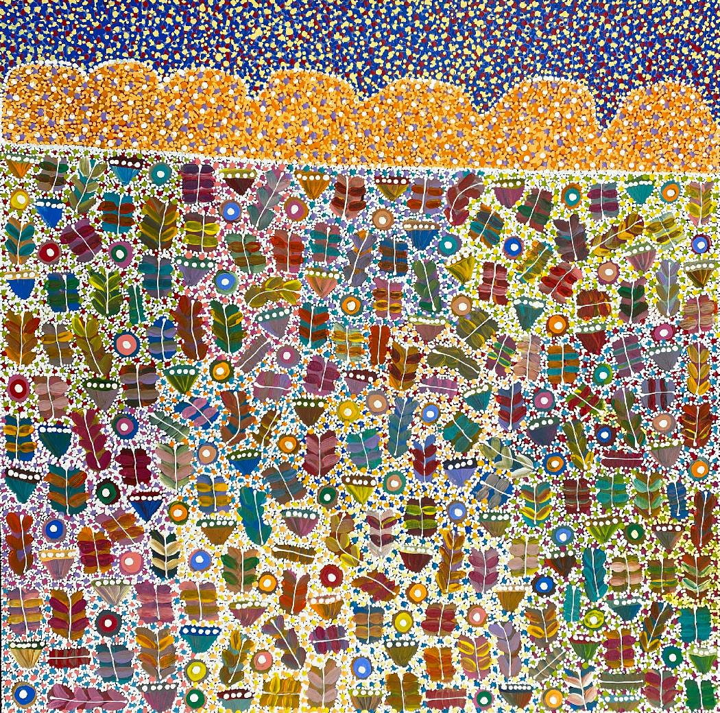 Bush Medicine by Joycie Morton Petyarre, 2025
