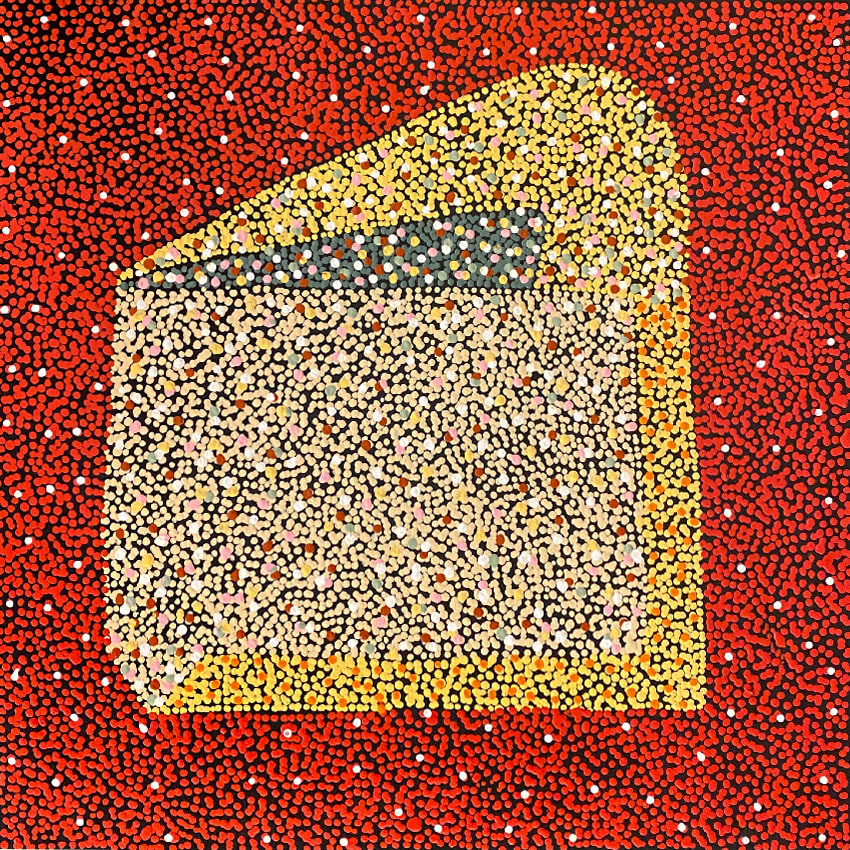 Magdeline Payne Nungala, Anwekety (Bush Plum) by Magdeline Payne Nungala, 2025