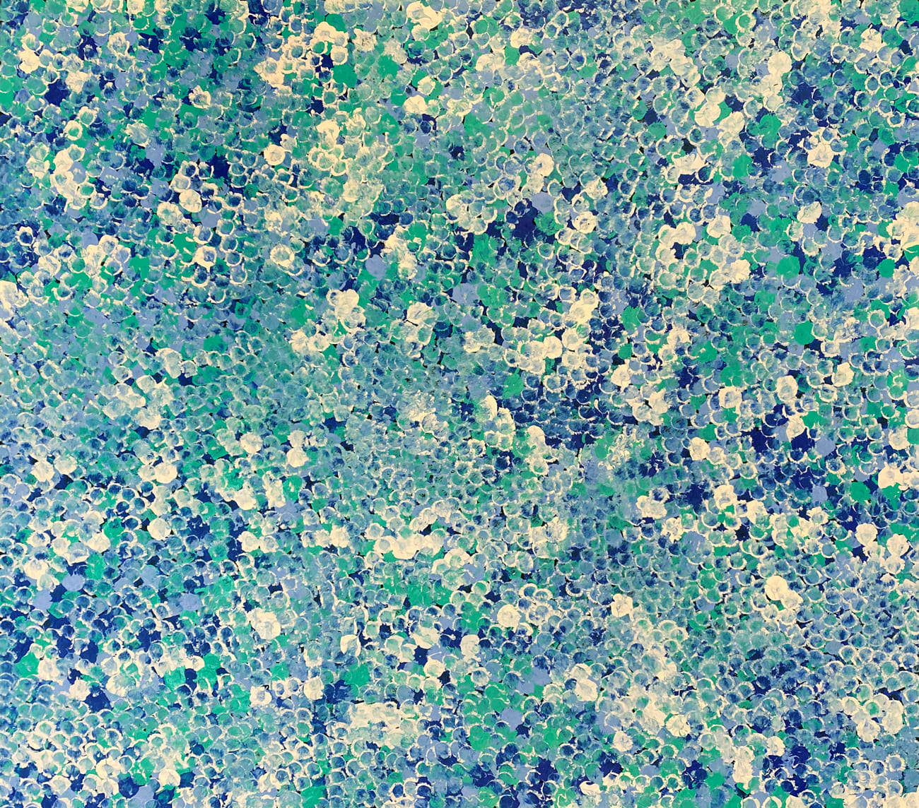Belinda Golder Kngwarreye, Bush Plum Dreaming by Belinda Golder Kngwarreye, 2021
