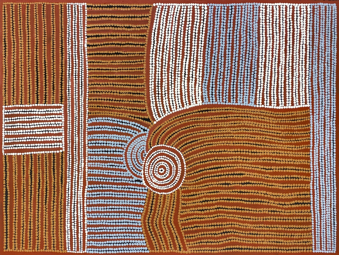 Tjilkamata Tjukurrpa by Rosemary Porter, 2025