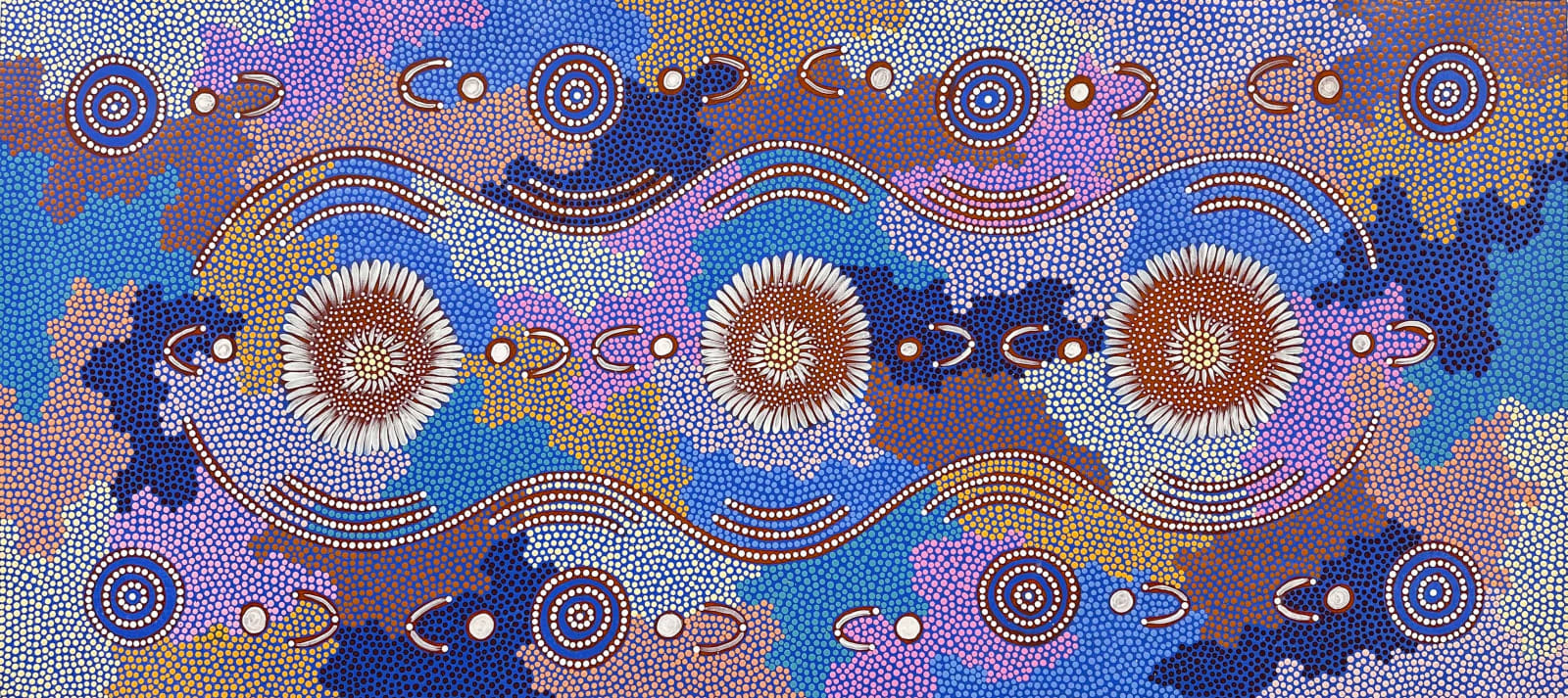 Patsy Ross, Women Collecting Wild Bush Medicine by Patsy Ross, 2023