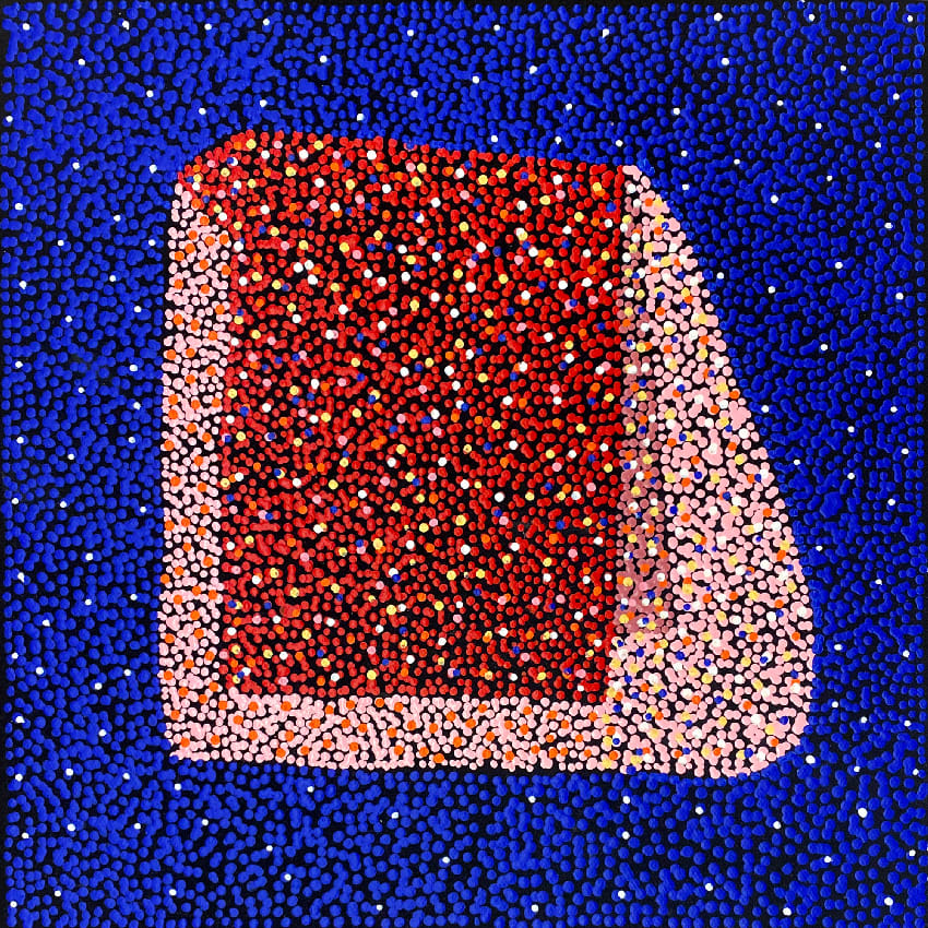 nwekety (Bush Plum) by Magdeline Payne Nungala