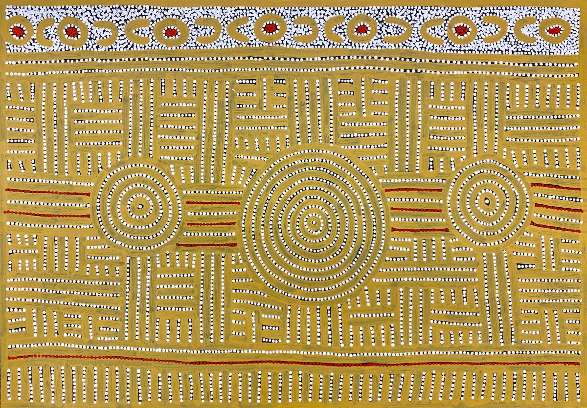 Tingari Cycle by Theresa Campbell Nangala, 2022