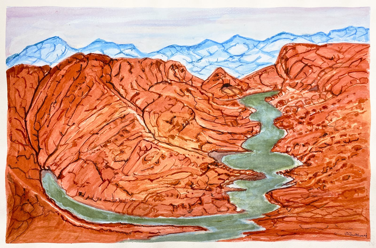 The Serpent's Lair - Urrampinyi by Selma Coulthard