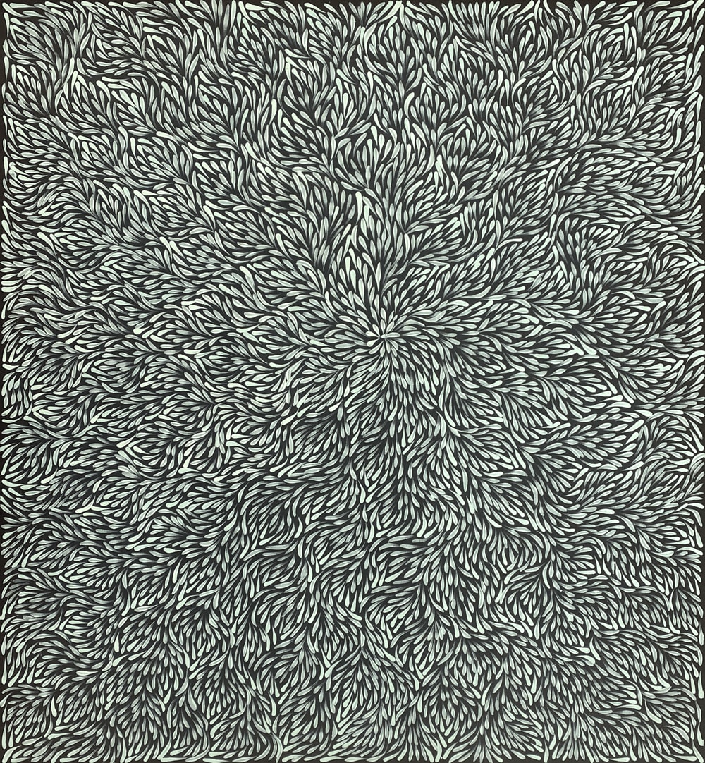 Bush Medicine Leaves by Belinda Golder Kngwarreye