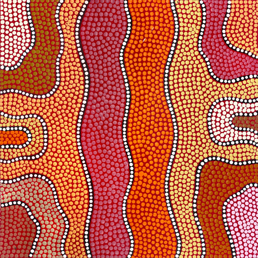 Women's Body Painting (Yawulyu) by Patsy Ross, 2025