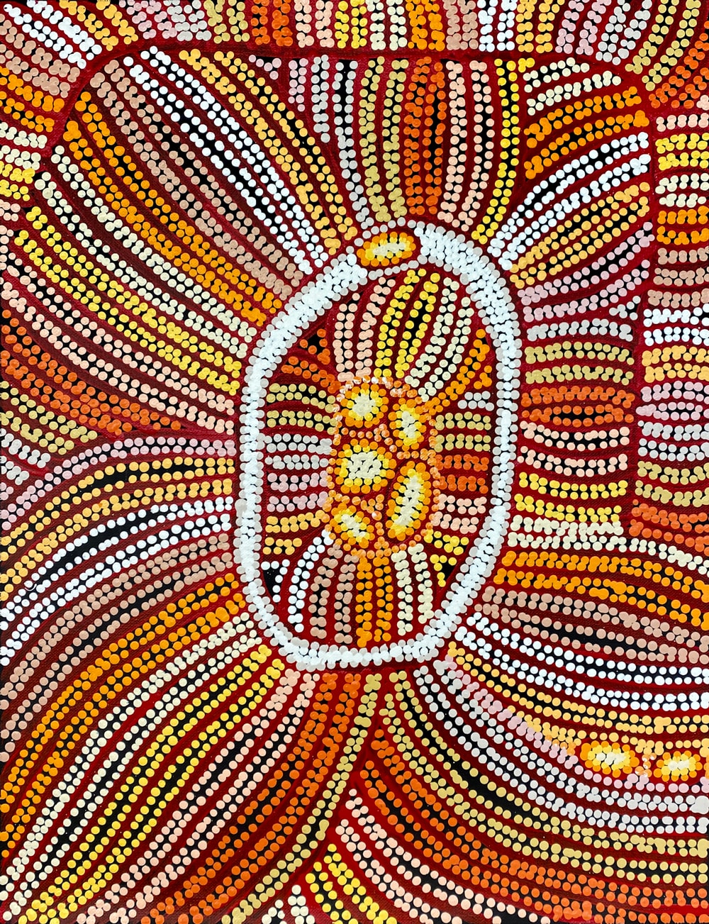 Bush Raisin Dreaming by Esther Bruno Nangala
