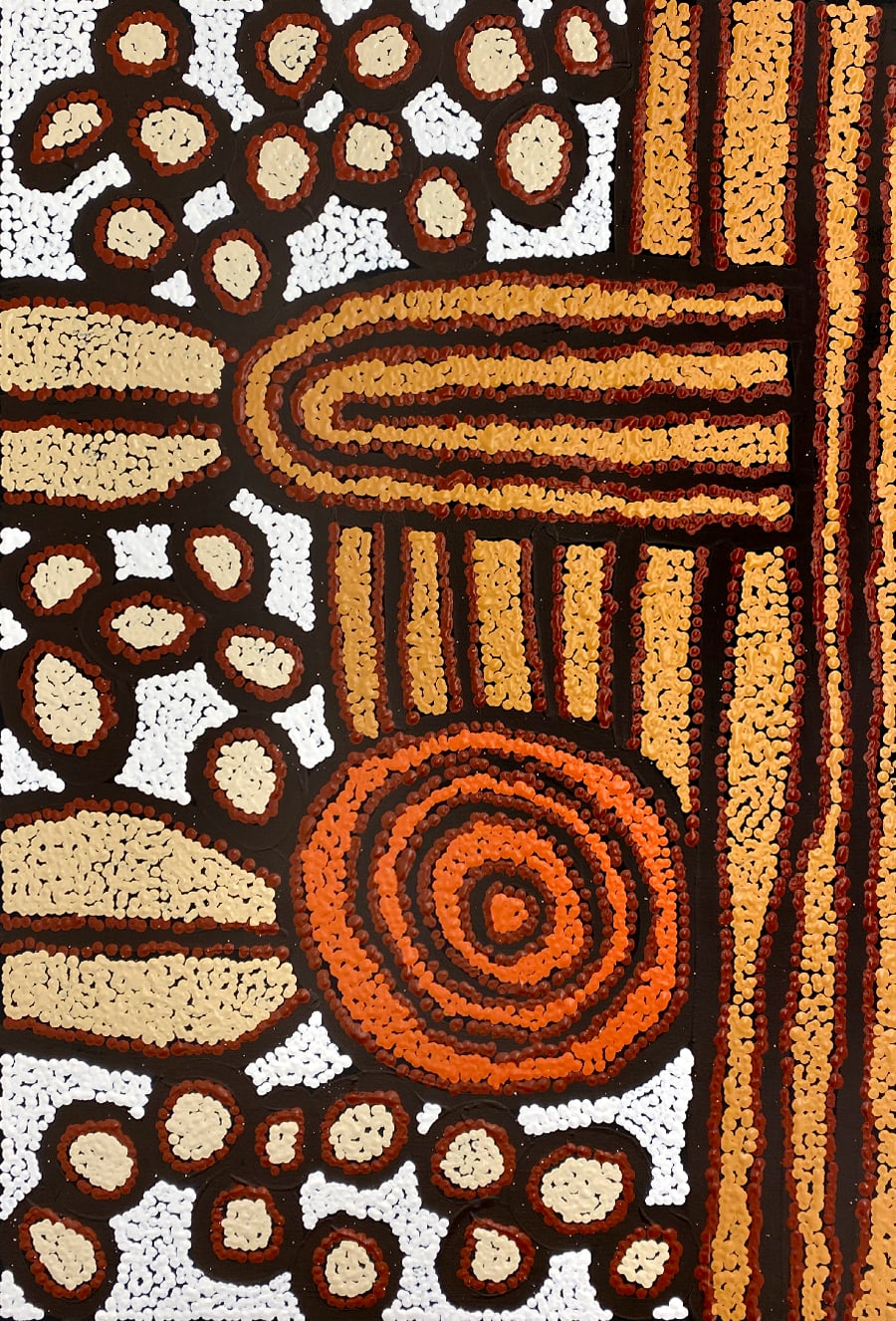 Tjintjintjin (My Mother's Country) by Katherine Marshall Nakamarra