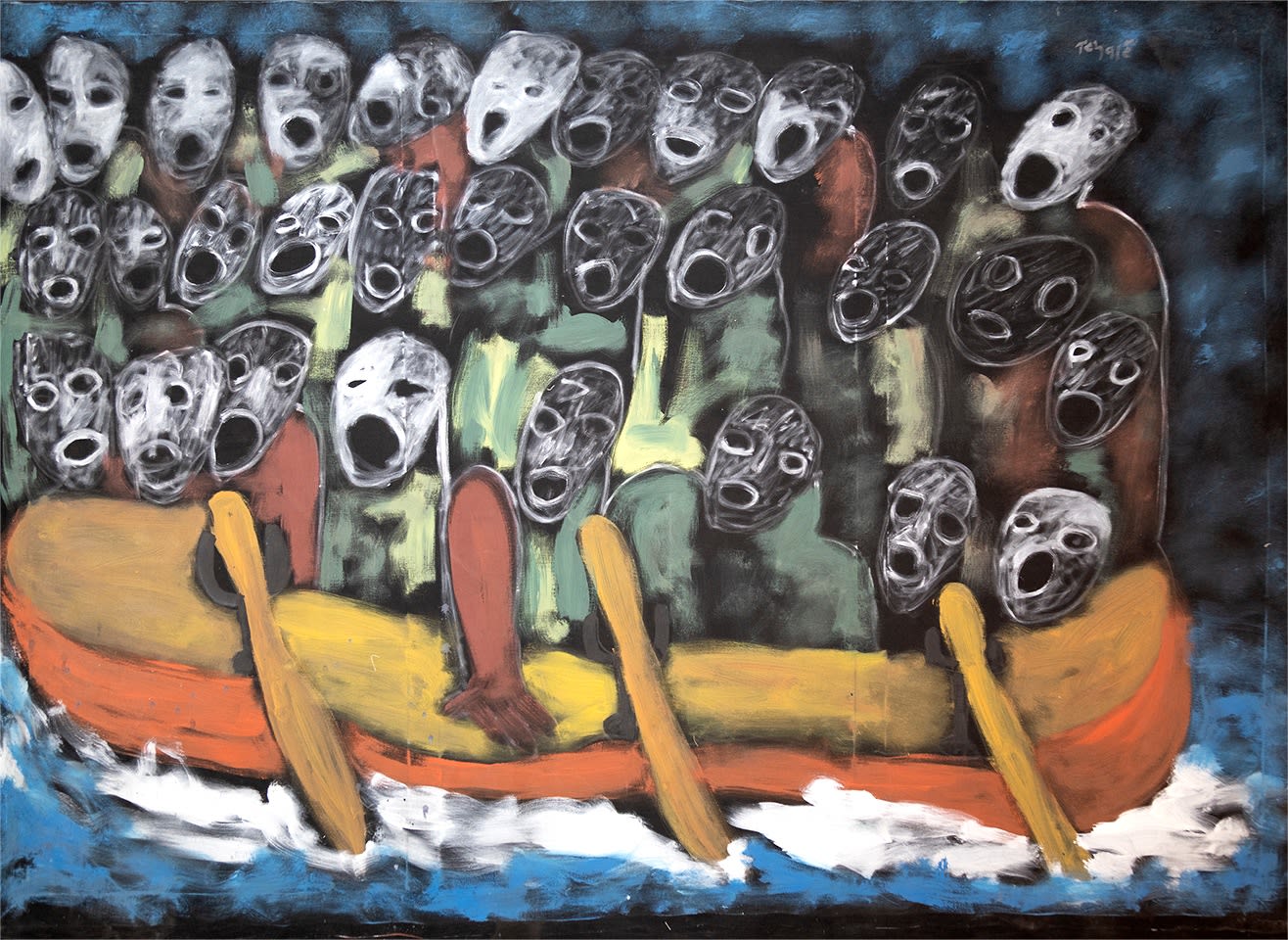 Tchalé Figueira, Migrantes (Mediterrâneo Cemitério de Africanos), 2023
