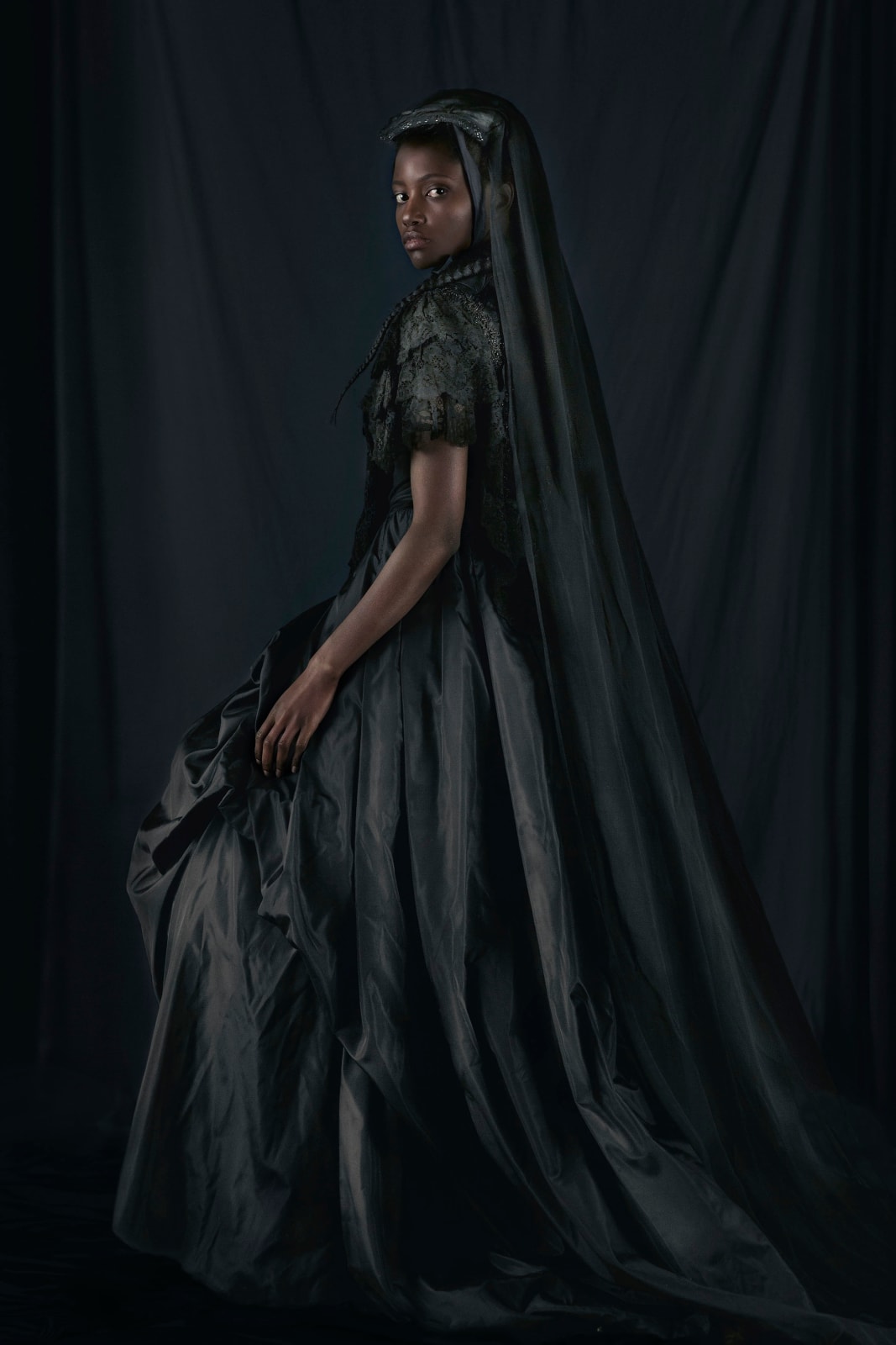 DAGMAR VAN WEEGHEL, FOR SARAH - THE AFRICAN PRINCESS - THE VEIL, 2015/2016