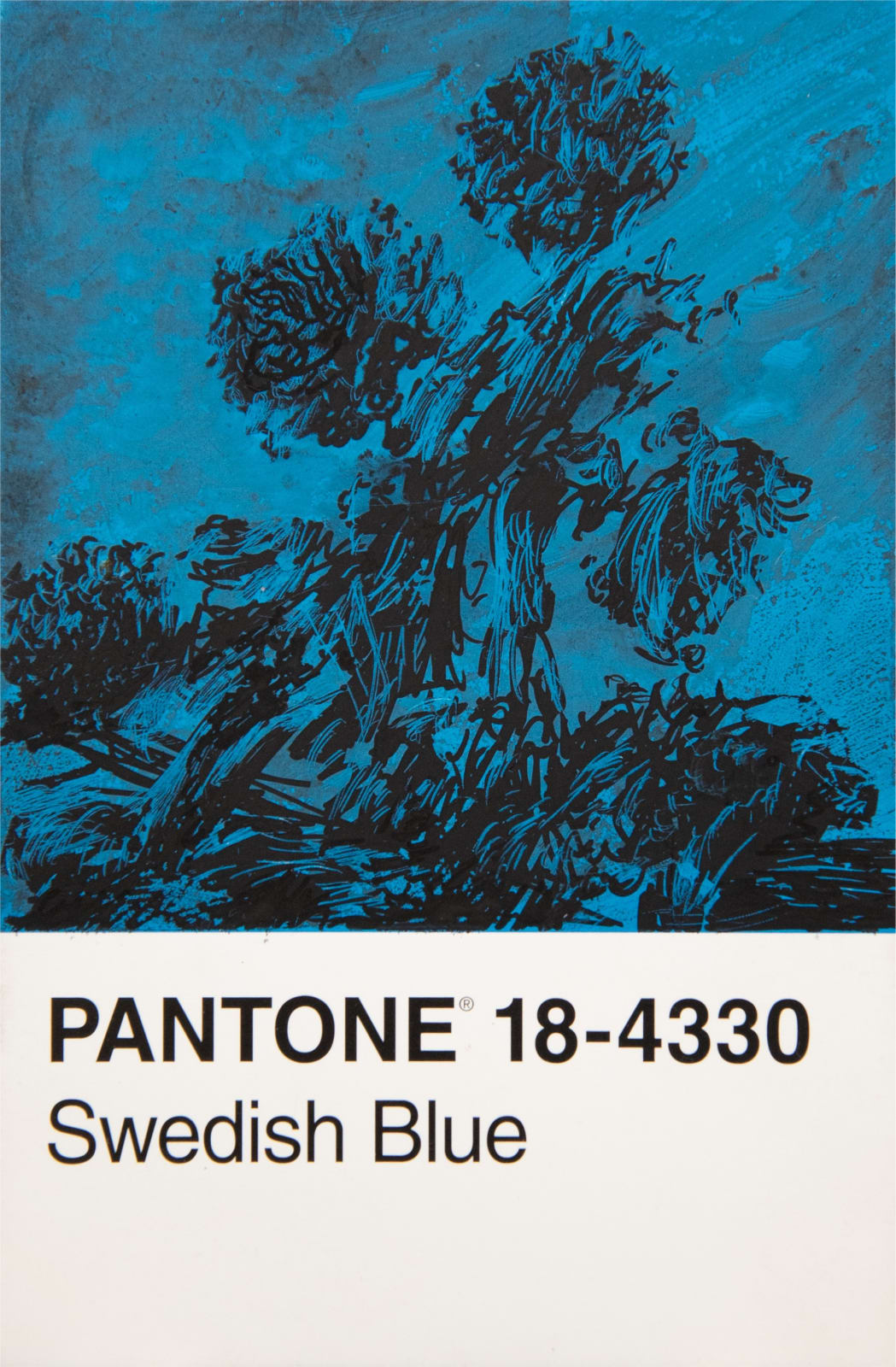 António Faria, PANTONE 18-4330 Swedish Blue, 2024