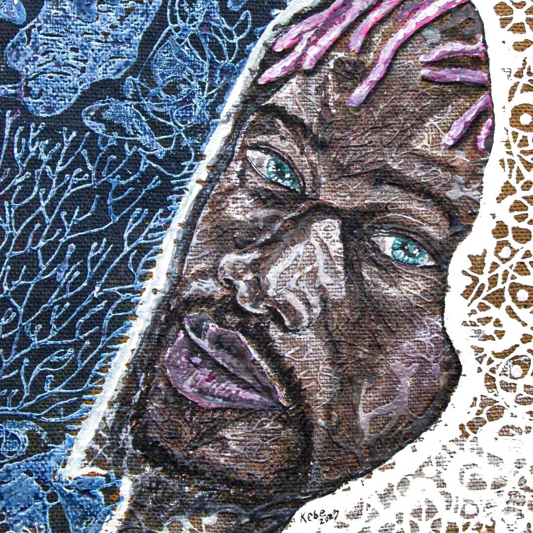 Ibrahim Bemba Kébé, Blue Eyes, 2023
