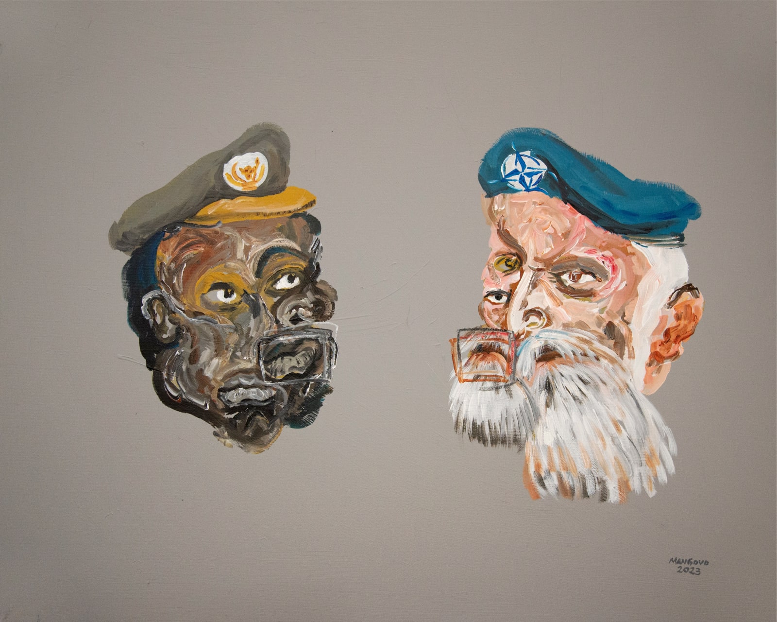 Cristiano Mangovo, Open your eyes II, 2023
