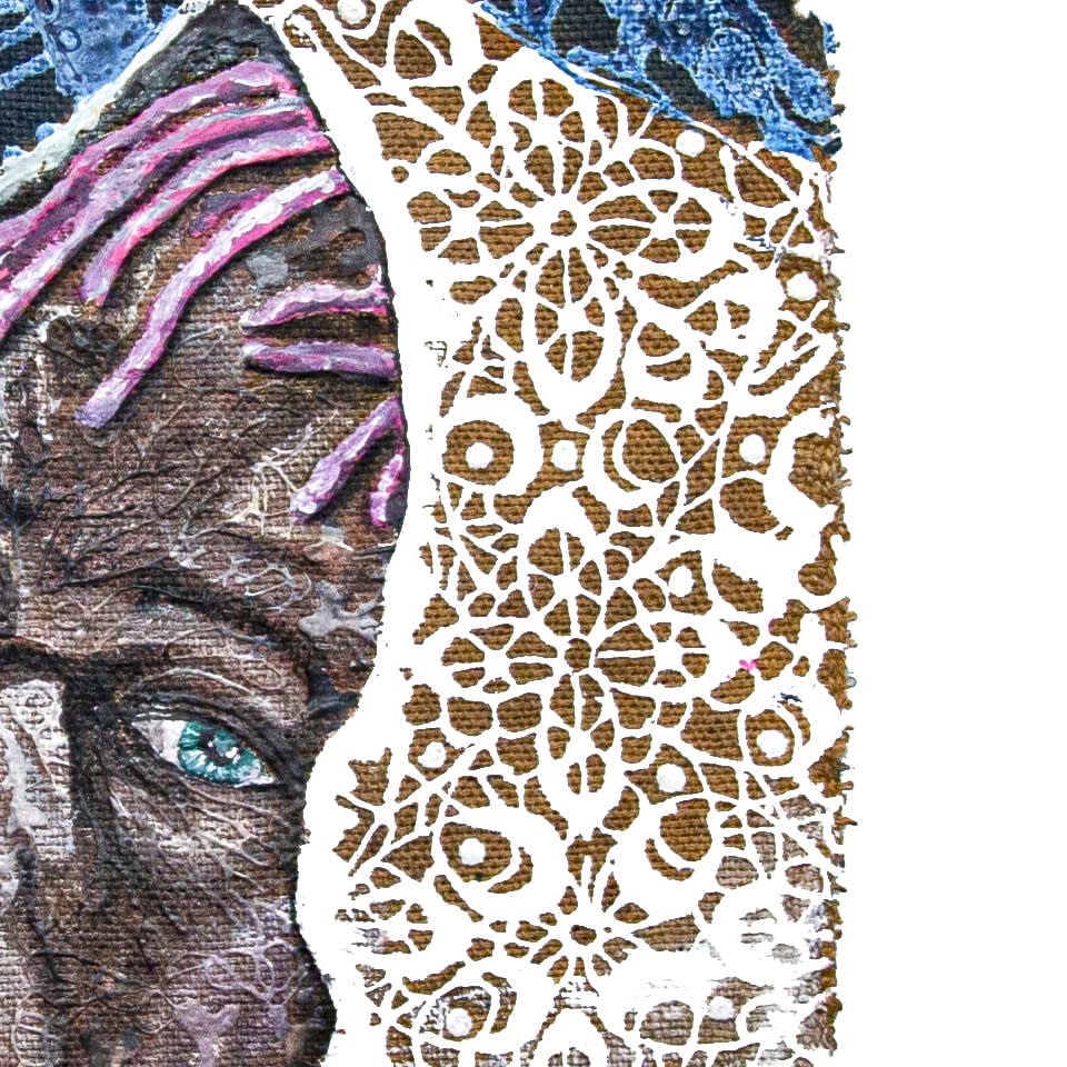 Ibrahim Bemba Kébé, Blue Eyes, 2023