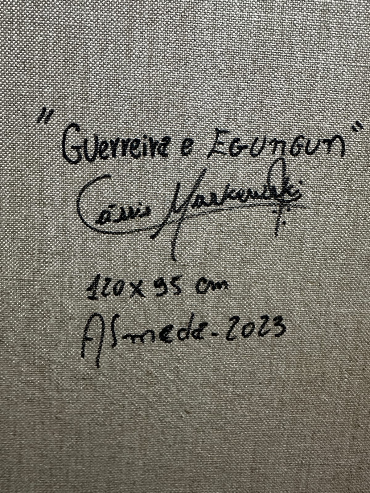 Cássio Markowski, Guerreira e Egungun, 2023