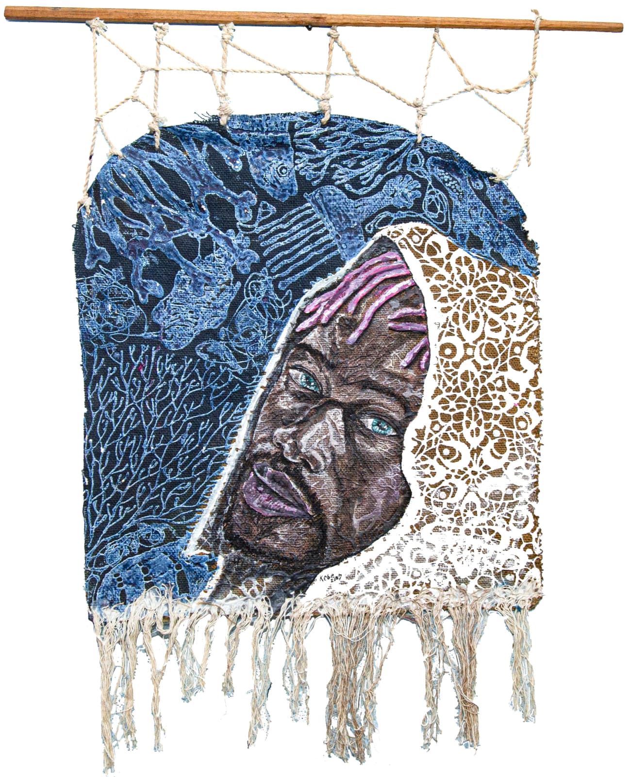 Ibrahim Bemba Kébé, Blue Eyes, 2023