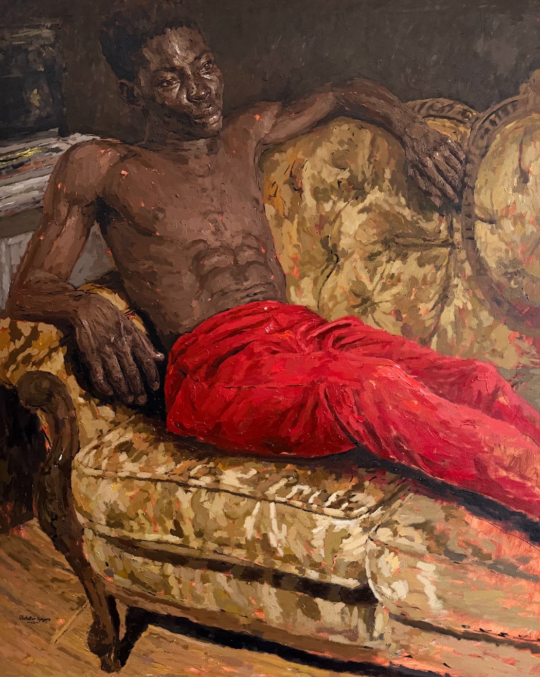 Opeyemi Olukotun, The Weight They Cannot See II, 2025