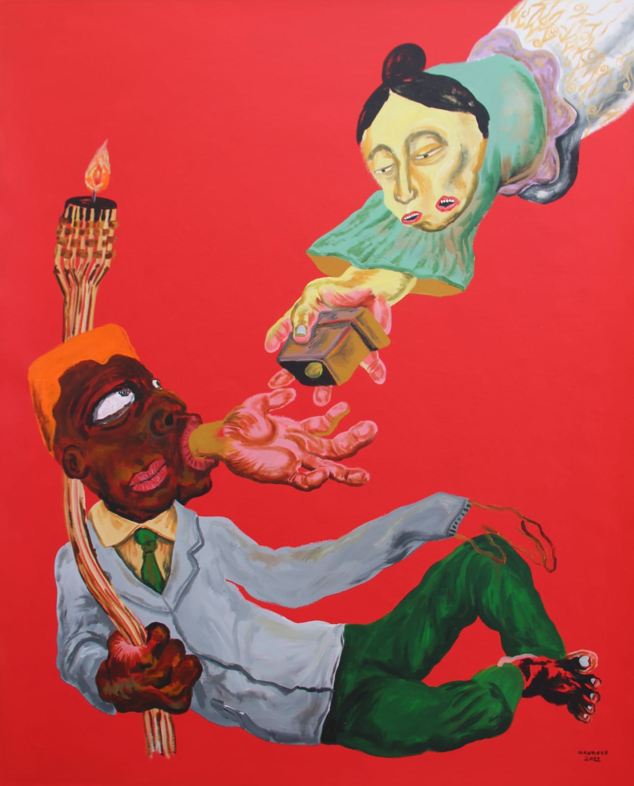 Cristiano Mangovo, Africa + China by day #5, 2022